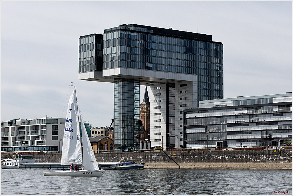 100 Jahre Rheinwoche 2022 - 1. Wettfahrt Porz - Hitdorf, 03.06.2022,